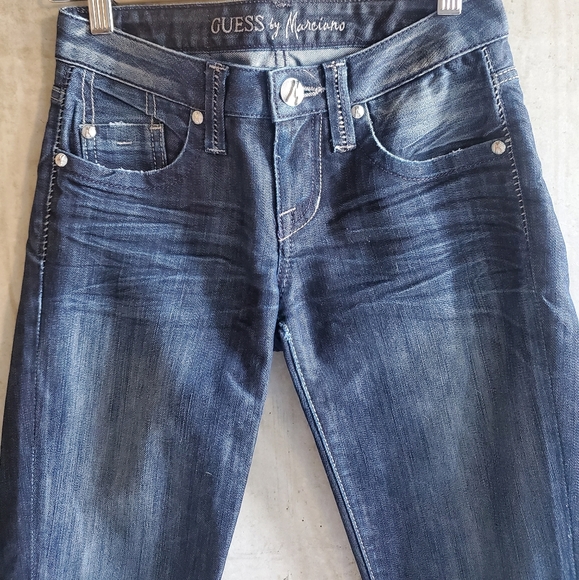 Guess by Marciano / Dark blue denim Jeans/ Size 24 - Picture 4 of 8